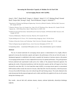 Increasing the electrolyte capacity of alkaline Zn