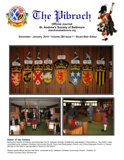 Issue 1 (December &ndash; January, 2015)