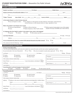 English - Alexandria City Public Schools