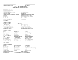 Unit 4: Homework - MisterMarone.com