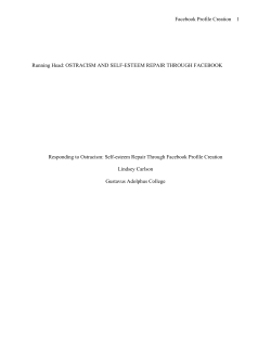 Honors Research Project - Gustavus Adolphus College