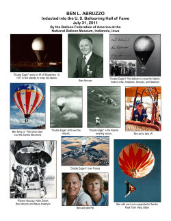 ben l. abruzzo - National Balloon Museum
