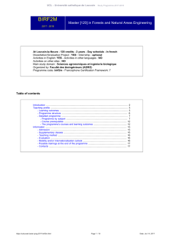 Master [120] in Forests and Natural Areas Engineering