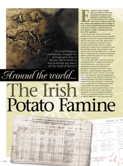 Irish Potato Famine
