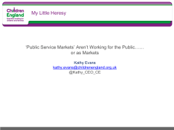 Public Service Markets