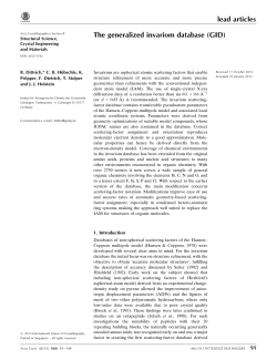 - IUCr Journals