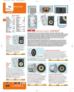 Home Theater - MCM Electronics