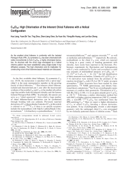C76Cl34: High Chlorination of the Inherent Chiral Fullerene with a