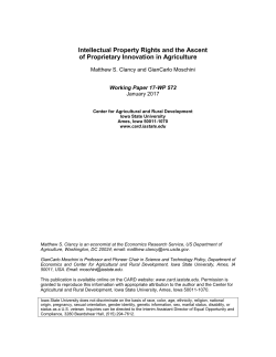 Intellectual Property Rights and the Ascent of Proprietary Innovation