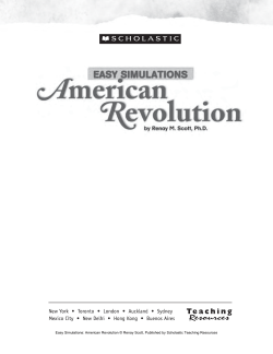 Easy Simulations - Miss Griffin`s 5th Grade