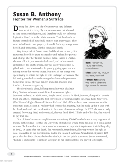 Susan B. Anthony