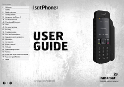 IsatPhone 2 User Guide
