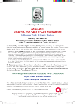 Miss Miz: Cosette, the Face of Les Mis&eacute;rables