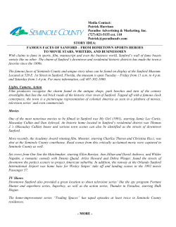 Media Contact - Visit Seminole