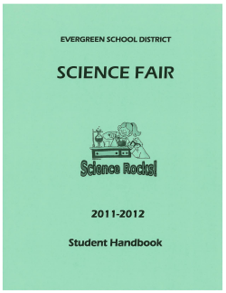 science fair - Evergreen School District