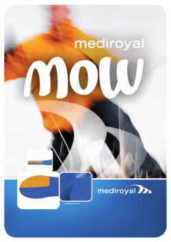 MOW 1 facebook.com/Mediroyalnordic &bull; mediroyal.se