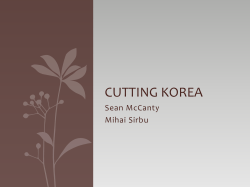Cutting Korea