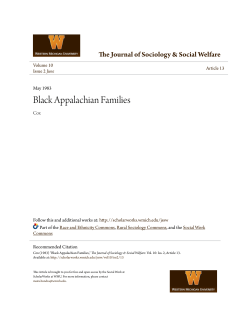 Black Appalachian Families