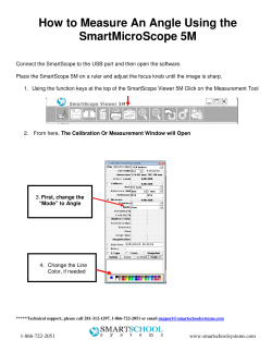 How to Measure An Angle Using the SmartMicroScope 5M