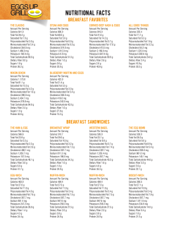 / Print Nutritional Facts