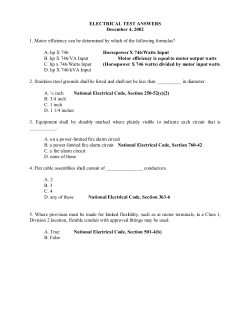 12/04/02 Answers - Hayward Electric Company