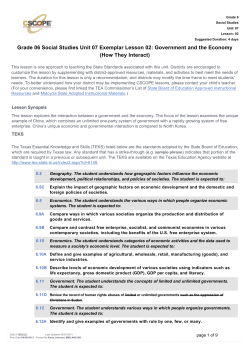 Grade 06 Social Studies Unit 07 Exemplar Lesson 02