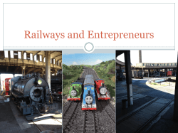 Railways and Entrepreneurs