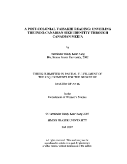a post-colonial vaisakhi reading: unveiling the indo