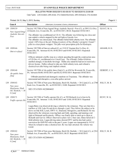 epd activity report - City