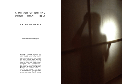 A MIRROR OF NOTHING OTHER THAN ITSELF