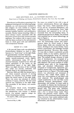 Fasciitis Ossificans - American Journal of Clinical Pathology