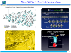Diesel Oil is C12 &ndash;C18 Carbon Atom