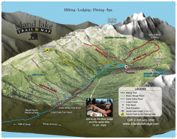 Island Lake Lodge Trail Map