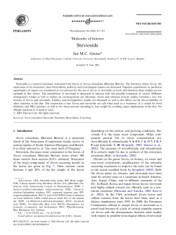 Stevioside - Biostevera