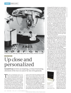 Up close and personalized