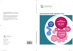 International Trade Statistics 2014