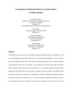 An Assessment of Relativistic Effects for Low Earth Orbiters: the
