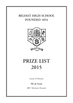 here - Belfast High School