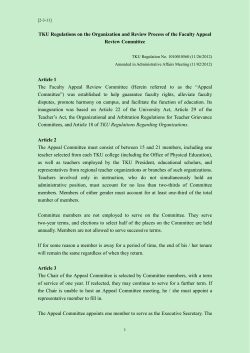 Each year, at the start of the new academic year, senior staff lead