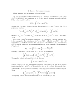 g(x) be two continuous functions on