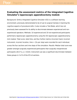 Evaluating the assessment metrics of the Integrated