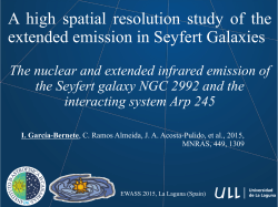 The nuclear and extended infrared emission of the