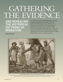 and revealing the historical patterns of migration