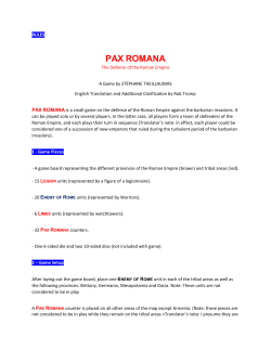 pax romana - Grognard.com