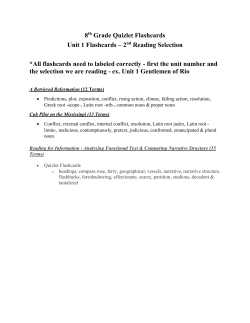 8th Grade Quizlet Flashcards Unit 1 Flashcards &ndash; 2nd Reading