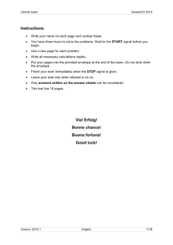 Central Exam