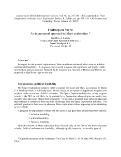 Footsteps to Mars - Geoffrey A. Landis