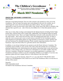 The Children`s Greenhouse - Nassau Community College