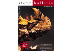 stamp bulletin - Auspost Shop