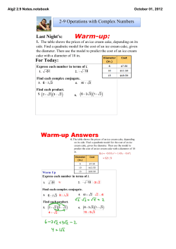 Alg2 2.9 Notes.notebook